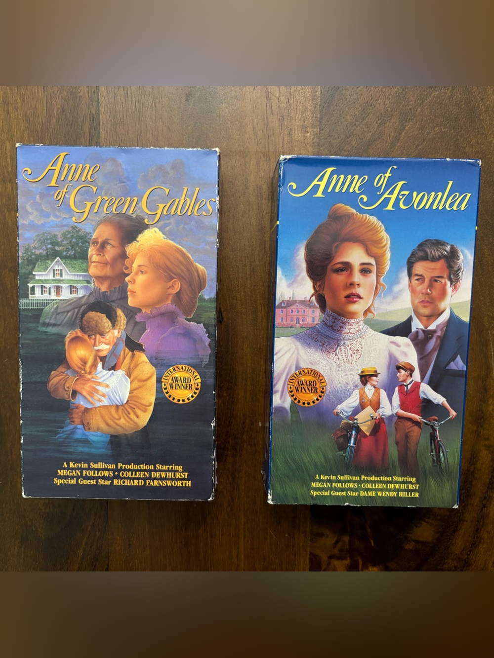 VTG Anne of Green Gables & Anne of Avonlea VHS Video Cassettes UNTESTED